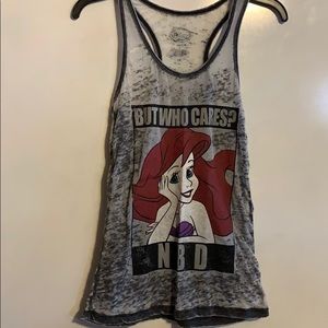 A Disney razor back tank top